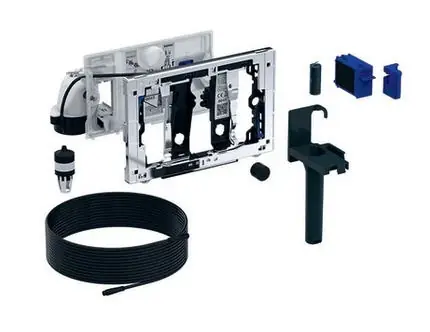 Geberit DuoFresh modul automatikus bekapcsolással vízkezelő tabletta bedobónyílással, Sigma 12 cm falsík alatti öblítőtartályhoz, antracit szürke 115.050.BZ.1Geberit Gyors kiszállítás