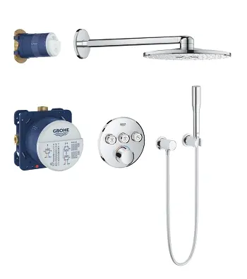 Utolsó esély Grohe SmartControl Perfect falsík alatti zuhanyszett 34709000Grohe