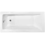 Besco TALIA 120x70 cm egyenes kád, fehér WAT-120-PKBesco Kiárusítás