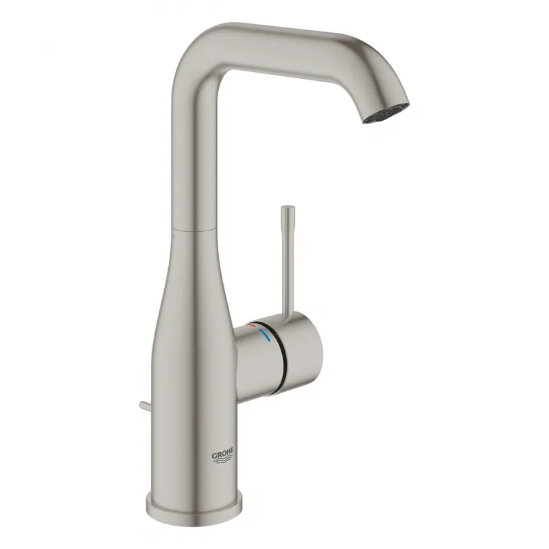 Akció Grohe Essence New egykaros magasított mosdócsaptelep, supersteel 32628DC1Grohe