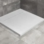 Radaway Teos C 90x90 cm szögletes öntöttmárvány zuhanytálca, fehér HTC9090-04Radaway Szuper ajánlat