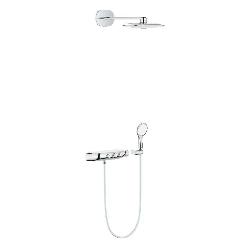 Biztonságos fizetés Grohe Rainshower System SmartControl 360 DUO Combi termosztátos zuhanyrendszer 26443LS0Grohe