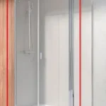 Radaway Nes KDS II 100 szögletes zuhanykabin (ajtó része), balos 10033100-01-01LRadaway Akció