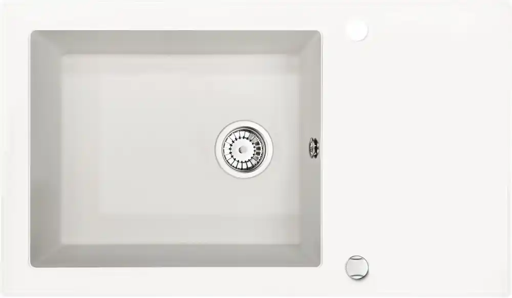 Legkelendőbb Deante Capella 860x500 gránit/üveg mosogató, alabástrom ZSC AW2CDeante