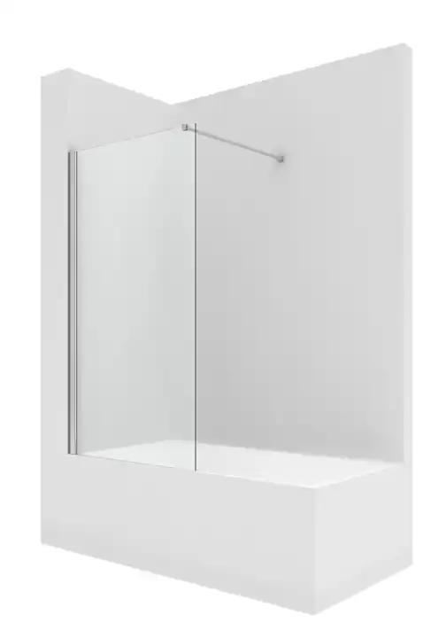 Biztonságos fizetés Roca Victoria 80 cm-es fix kádparaván AM17908012Roca
