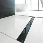 ALCA (Alcaplast) GLASS GL1204-950 Rács a zuhanyfolyókához, üveg-feketeAlcaplast Azonnal elérhető