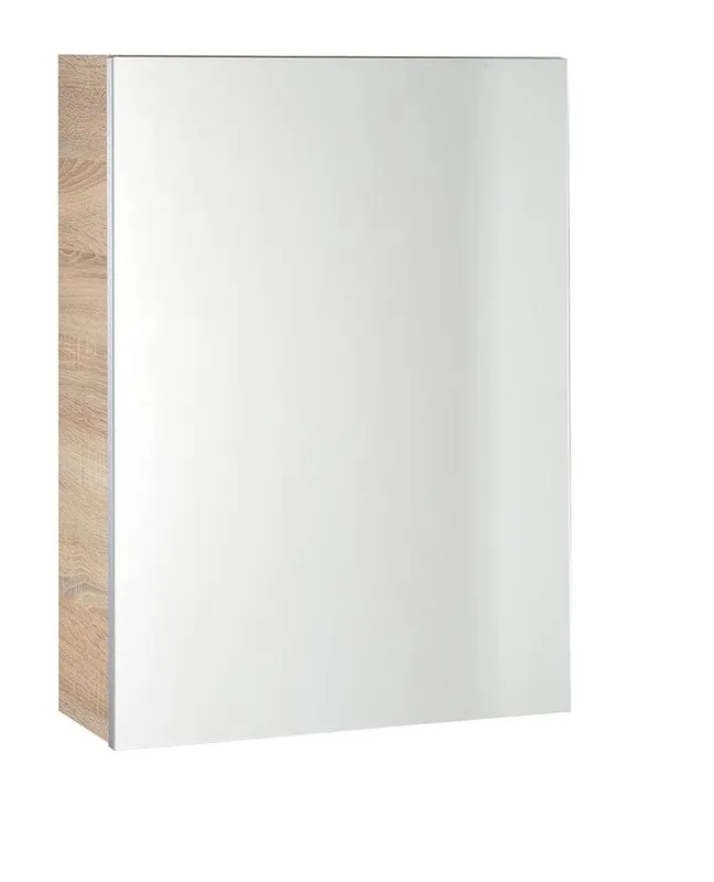 AQUALINE VEGA tükrösszekrény, 50x70x18cm, platinatölgy VG850Aqualine Szezonális akció