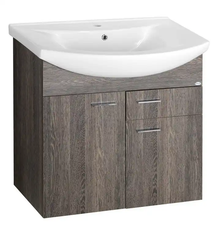 Exkluzív ajánlat AQUALINE ZOJA mosdótartó szekrény, mali wenge 51076Aqualine