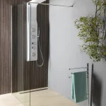 Sapho AQUALINE WALK IN 100 cm fix zuhanyfal tanszparent üveggel, króm WI101Aqualine Biztonságos fizetés