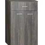 AQUALINE ZOJA/KERAMIA FRESH állószekrény, fiókokkal, 50x78x29cm, mali wenge 50314Aqualine Outlet