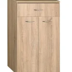 Olcsóbb AQUALINE ZOJA/KERAMIA FRESH állószekrény, fiókokkal, 50x78x29cm, platina tölgy 50315Aqualine