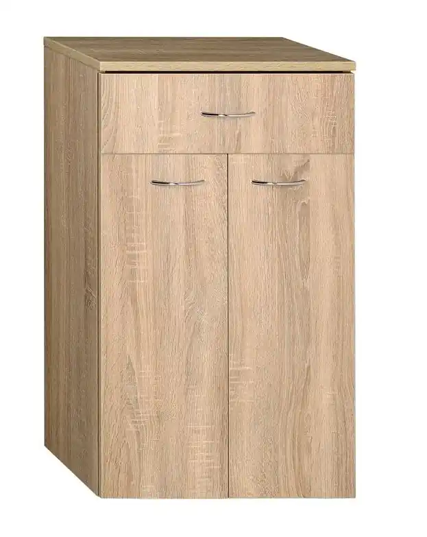Olcsóbb AQUALINE ZOJA/KERAMIA FRESH állószekrény, fiókokkal, 50x78x29cm, platina tölgy 50315Aqualine