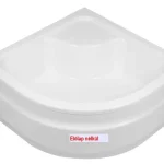 Nézd meg most Deante Deep negyedköríves zuhanytálca 90x90 cm KTD 041BDeante