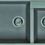 Legjobb ár Elleci Quadra 440 két medencés gránit mosogató M73 Titanium LMQ44073Elleci