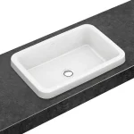 Utolsó esély Villeroy and Boch Architectura 61,5x41,5 cm beépíthető mosdó, túlfolyó nélkül CeramicPlus felülettel 416761R1Villeroy & Boch