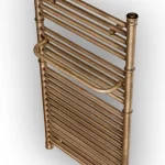 Végkiárusítás Radeco RETRO A5-500/P/CR design törölközőszárítós csőradiátor (620 W, fehér, 1250x535 mm)Radeco