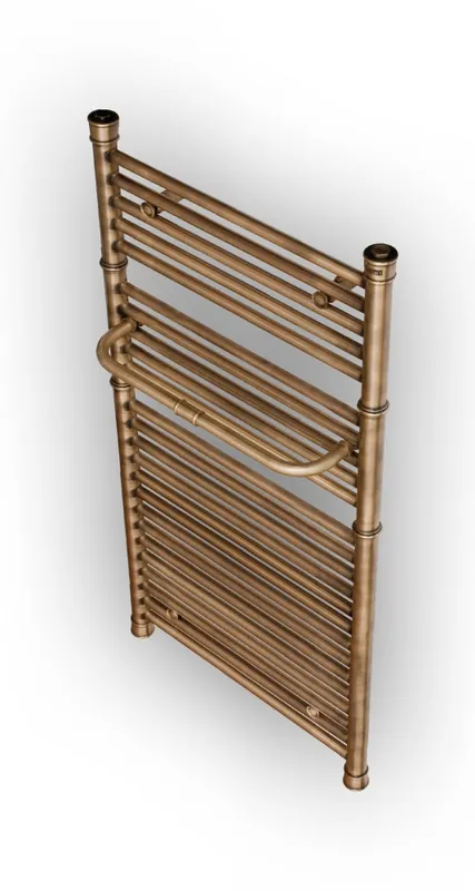 Kiárusítás Radeco RETRO A4-600/P/KOLOR design törölközőszárítós csőradiátor (837 W, fehér, 1060x635 mm)Radeco