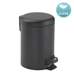 Sapho POTTY Soft Close 5l szemetes, matt fekete 330914Sapho Legkelendőbb