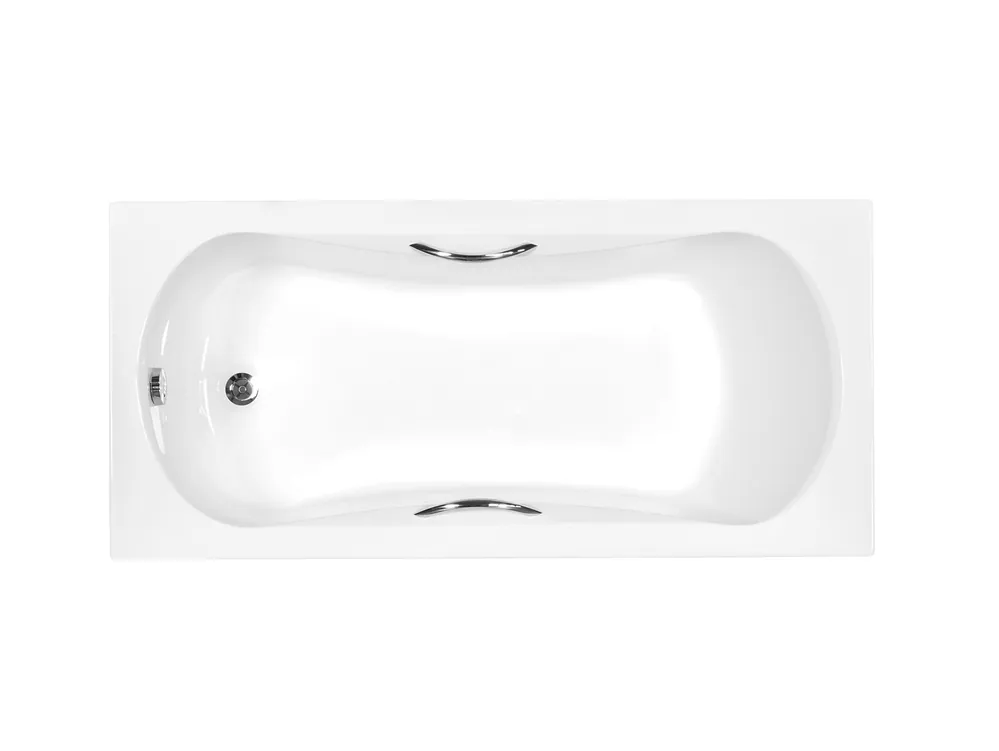 Besco ARIA PLUS 160x70 cm egyenes kád Standard kapaszkodóval, fehér WAA-160-PUBesco Árengedmény