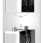 Bestseller Sapho LATUS 3-irányú falba süllyesztett termosztátos zuhanycsaptelep, króm 1102-63Sapho