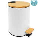 Rendeld meg most AQUALINE BAMBUS szemetes, 3l, fehér/bambusz BI006Aqualine