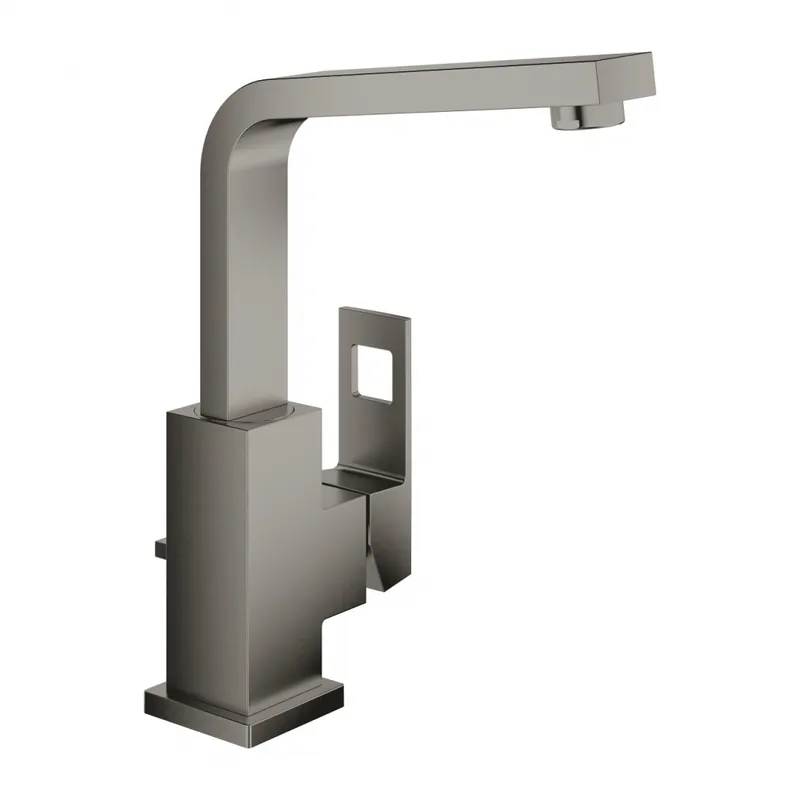 Csak ma GROHE Eurocube egykaros mosdócsaptelep L-es méret, matt hard grafit 23135AL0Grohe