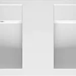 Riho Bologna 120x48 cm 2 medencés mosdó F7BO112048122Riho Legnépszerűbb