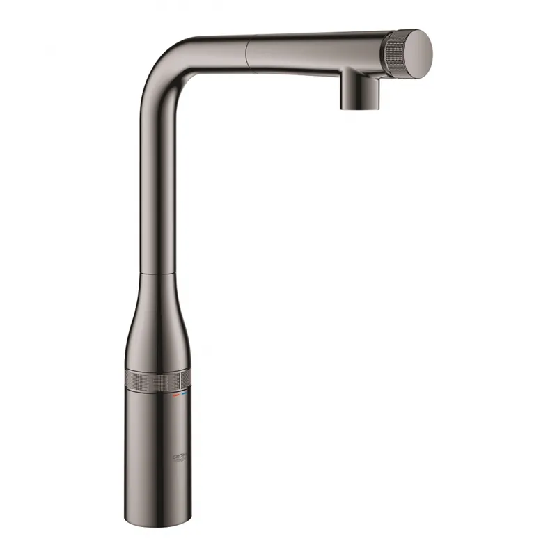 Végkiárusítás Grohe Essence SmartControl Mosogató csaptelep SmartControl vezérléssel, hard grafit 31615A00Grohe