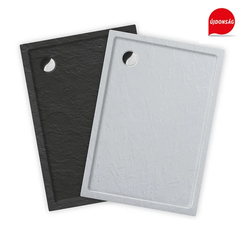 Bestseller Roltechnik Flat Stone Effect téglalap alakú zuhanytálca (beépíthető, fehér, 110x90 cm, 8000325)Roltechnik