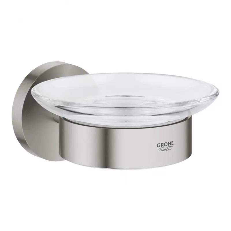 Akció Grohe Essentials szappantartó, tartókonzollal matt szuperacél 40444DC1Grohe