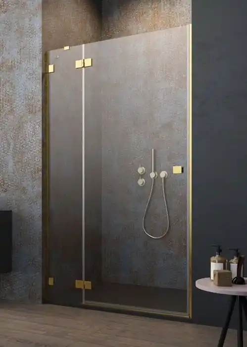 Radaway Essenza Pro Gold DWJ 90 B zuhanyajtó, arany színű zsanér 10099090-09-01LRadaway Szuper ajánlat