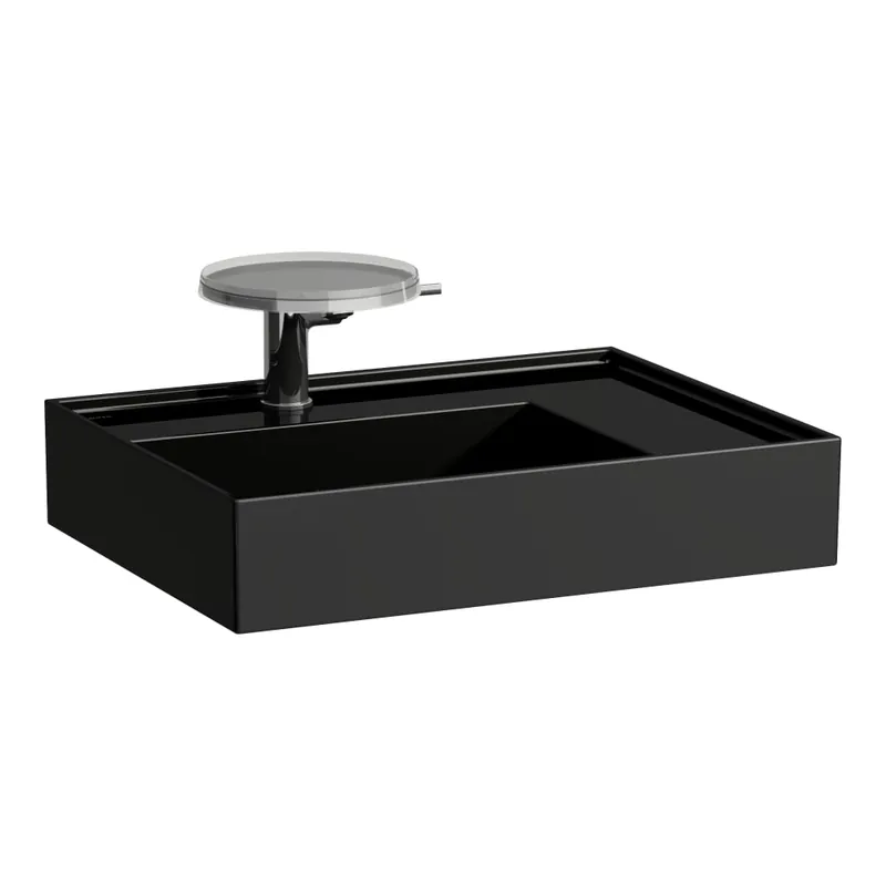 Laufen KARTELL BY LAUFEN 60x46 cm mosdó fényes fekete H8103340201111Laufen Vedd meg online