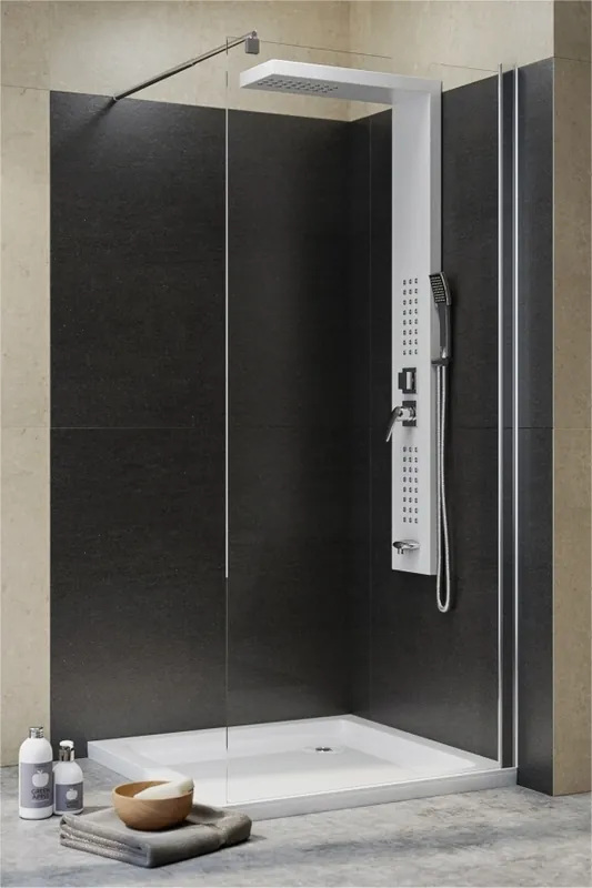 Újdonság Sanimix zuhanyfal 80x190 cm 22.262-80Sanimix