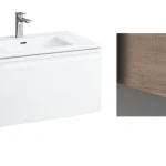 Laufen Pro S mosdó alsószekrénnyel belső fiókkal 80x50 cm, tölgy H8609644791041Laufen Különleges ajánlat