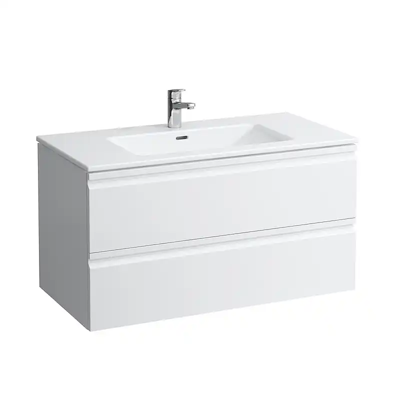 Laufen Pro S mosdó alsószekrénnyel 100x50 cm, fényes fehér H8619654751041Laufen Gyors szállítás