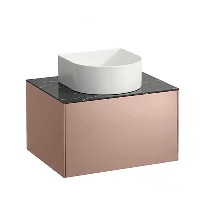 Laufen Sonar 58x45x34 cm alsószekrény, réz/Nero Marquina H4054010341411Laufen Biztonságos vásárlás