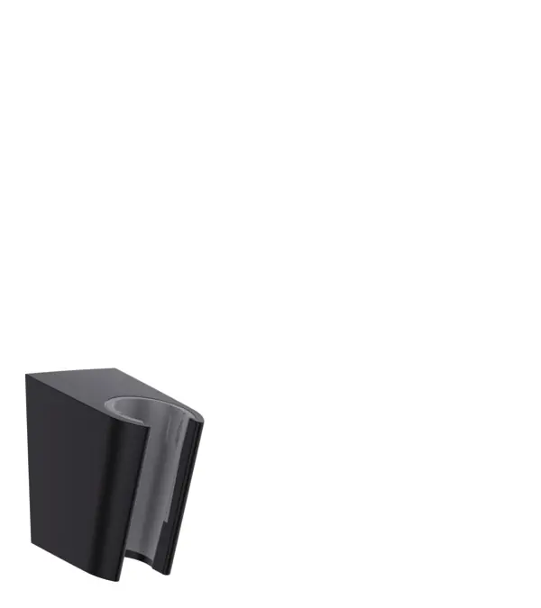 Alacsony ár Hansgrohe Porter S zuhanytartó, matt fekete 28331670Hansgrohe