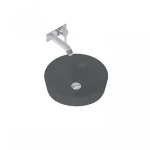 AREZZO design Lorca pultra ültethető mosdó matt antracit AR-145007Arezzo Design Azonnal elérhető