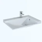 Arezzo Design METIS 70 cm-es akril mosdó, matt fehér AR-145570Arezzo Design Expressz kézbesítés