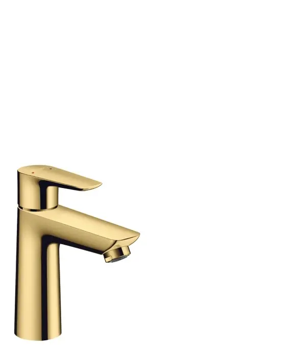 Hansgrohe Talis E Egykaros mosdócsaptelep 110 lefolyógarnitúra nélkül, polírozott arany hatású 71712990Hansgrohe Outlet