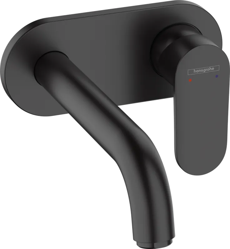 Hansgrohe Vernis Blend egykaros mosdócsaptelep falsík alatti telepítéshez, 20,5 cm-es kifolyóval matt fekete 71576670Hansgrohe Olcsó