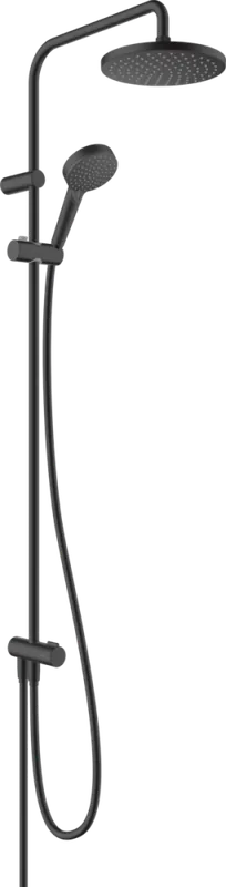 Nézd meg most Hansgrohe Vernis Blend Showerpipe 200, 1 jet, Reno, zuhanyrendszer matt fekete 26272670Hansgrohe