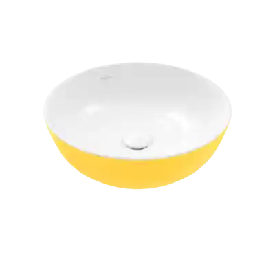Szuper ajánlat Villeroy & Boch Artis 43 cm ráültethető mosdó, Indian Summer 4179 43 BCW9 (417943BCW9)Villeroy & Boch