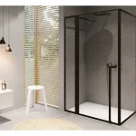 Legkelendőbb Riho Lucid GD203 130x100 cm zuhanykabin, fekete (GD213B100) G005024121Riho