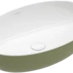 Outlet Villeroy & Boch Artis 61x41 cm ráültethető mosdó, Sage Green 4198 61 BCS8 (419861BCS8)Villeroy & Boch