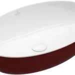 Szuper akció Villeroy & Boch Artis 61x41 cm ráültethető mosdó, Bordeaux 4198 61 BCS9 (419861BCS9)Villeroy & Boch