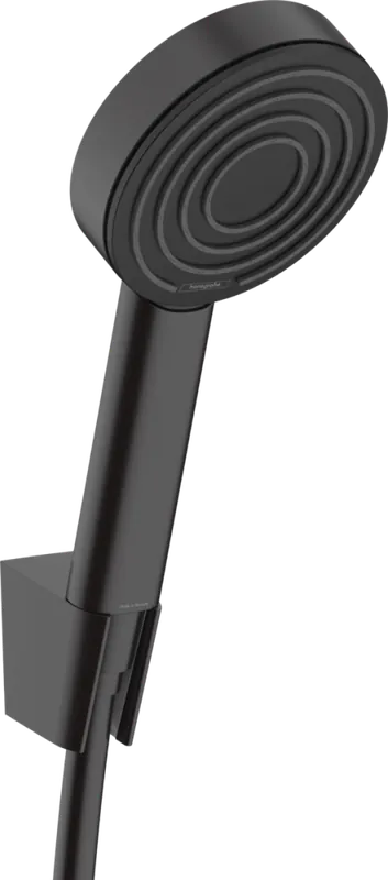 Népszerű Hansgrohe Pulsify zuhanytartó szett 105, 1 jet, 125 cm-es zuhanytömlővel, matt fekete 24301670Hansgrohe