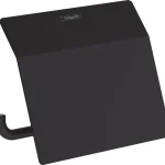 Hansgrohe AddStoris wc papír tartó fedlappal, matt fekete 41753670Hansgrohe Biztonságos fizetés