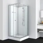 Sanotechnik FORTE 1 komplett zuhanykabin 80x80 cm, króm PS14Sanotechnik Újdonság
