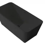 Wellis Carib Black 167,5x85 cm öntöttmárvány szabadonálló kád matt fekete WK00183Wellis Korlátozott ajánlat